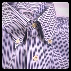 Brooks Brothers Slim Fit Dress Shirt Size 16.5